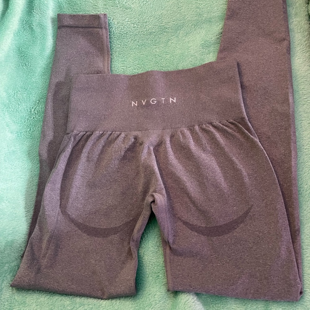 NVGTN Gray Contour Seamless Legging